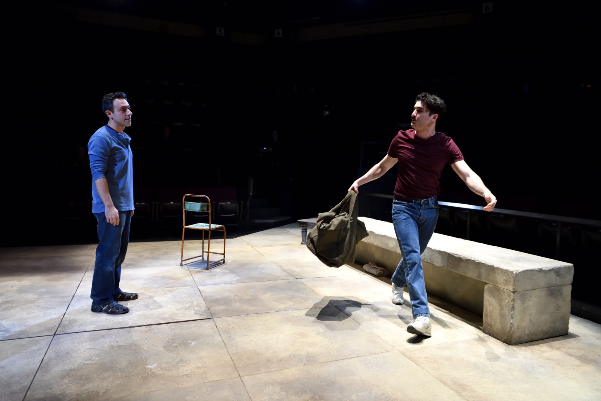 Photo of Gus Cuddy in The Corpse Washer at Humana Festival (Actor's Theatre of Louisville)