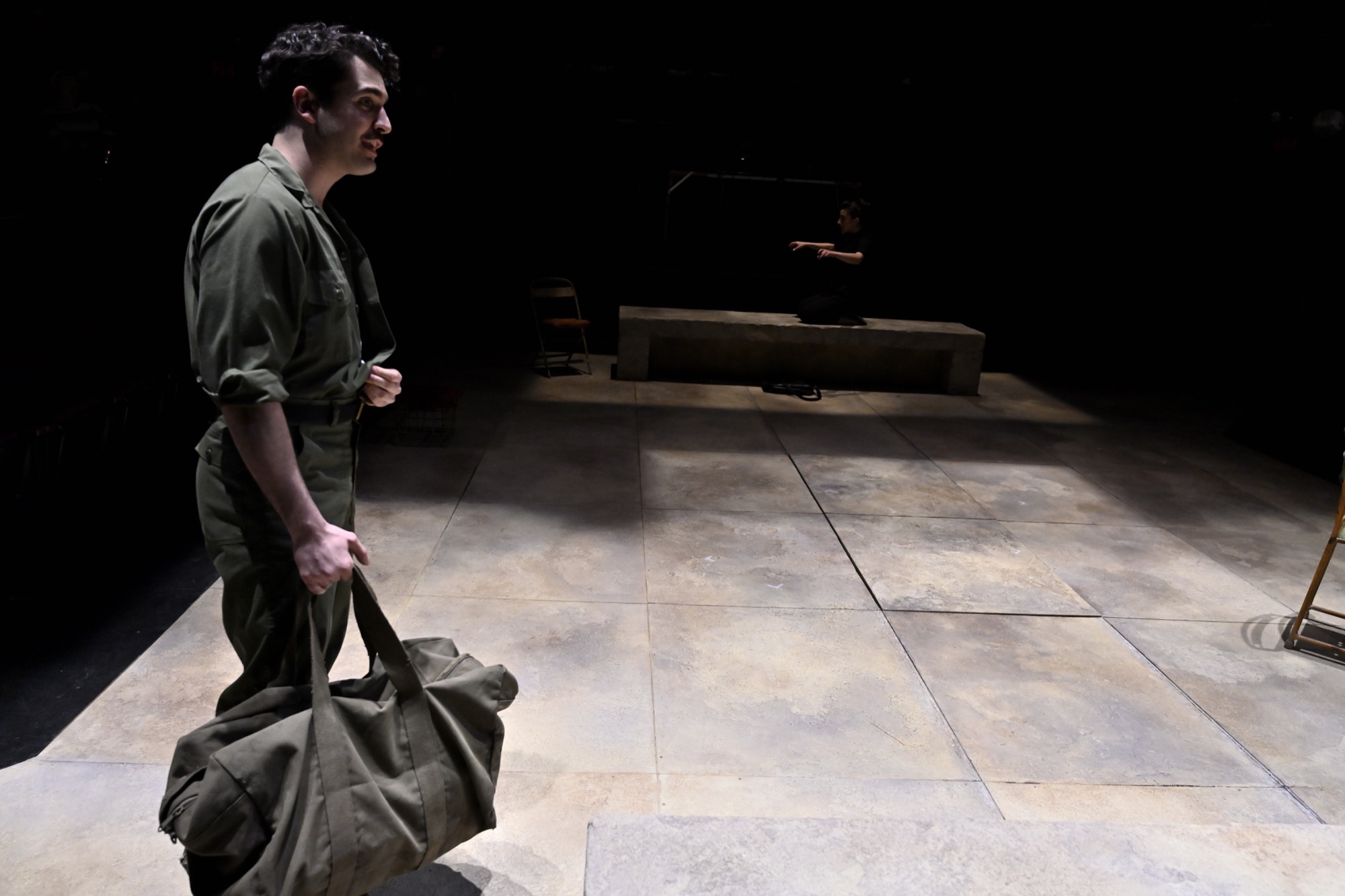 Photo of Gus Cuddy in The Corpse Washer at Humana Festival (Actor's Theatre of Louisville)